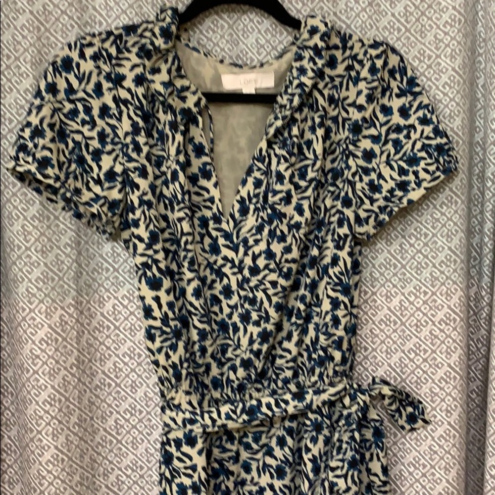 Tie waist loft dress